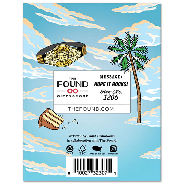 Hope your Birthday Rocks Card