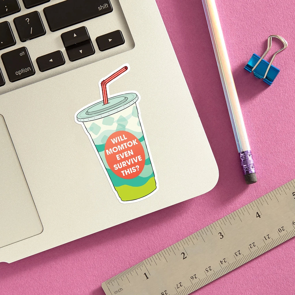 Die Cut Sticker - MomTok Dirty Soda
