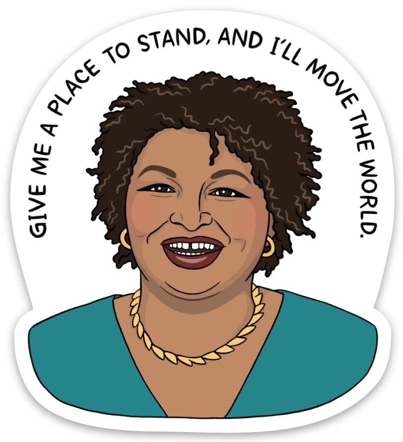Die Cut Sticker - Stacey Abrams