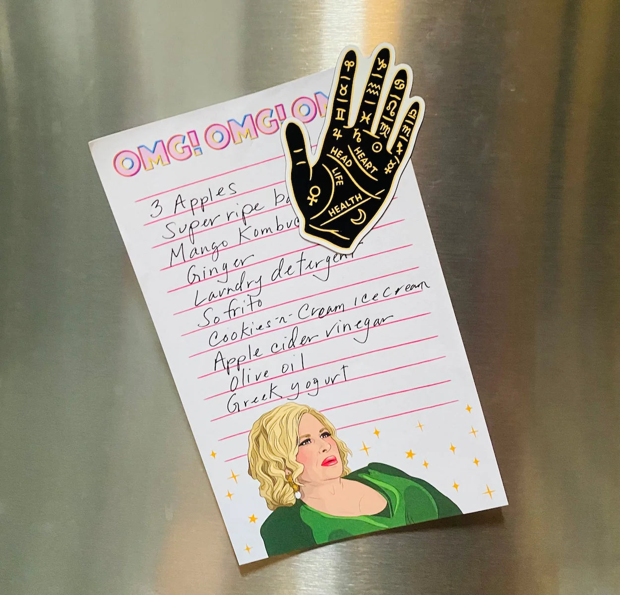 Die Cut Magnet - Palm Reading