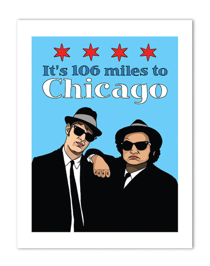 Art Print - Blues Brothers