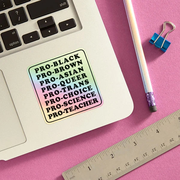 Die Cut Sticker - Pro-Black...(Holo)