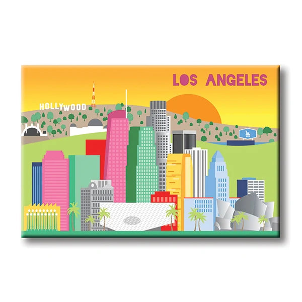 Magnet - Los Angeles Skyline