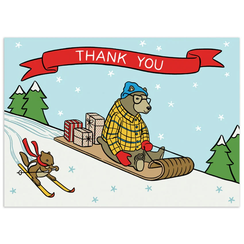 Holiday Toboggan Thanks