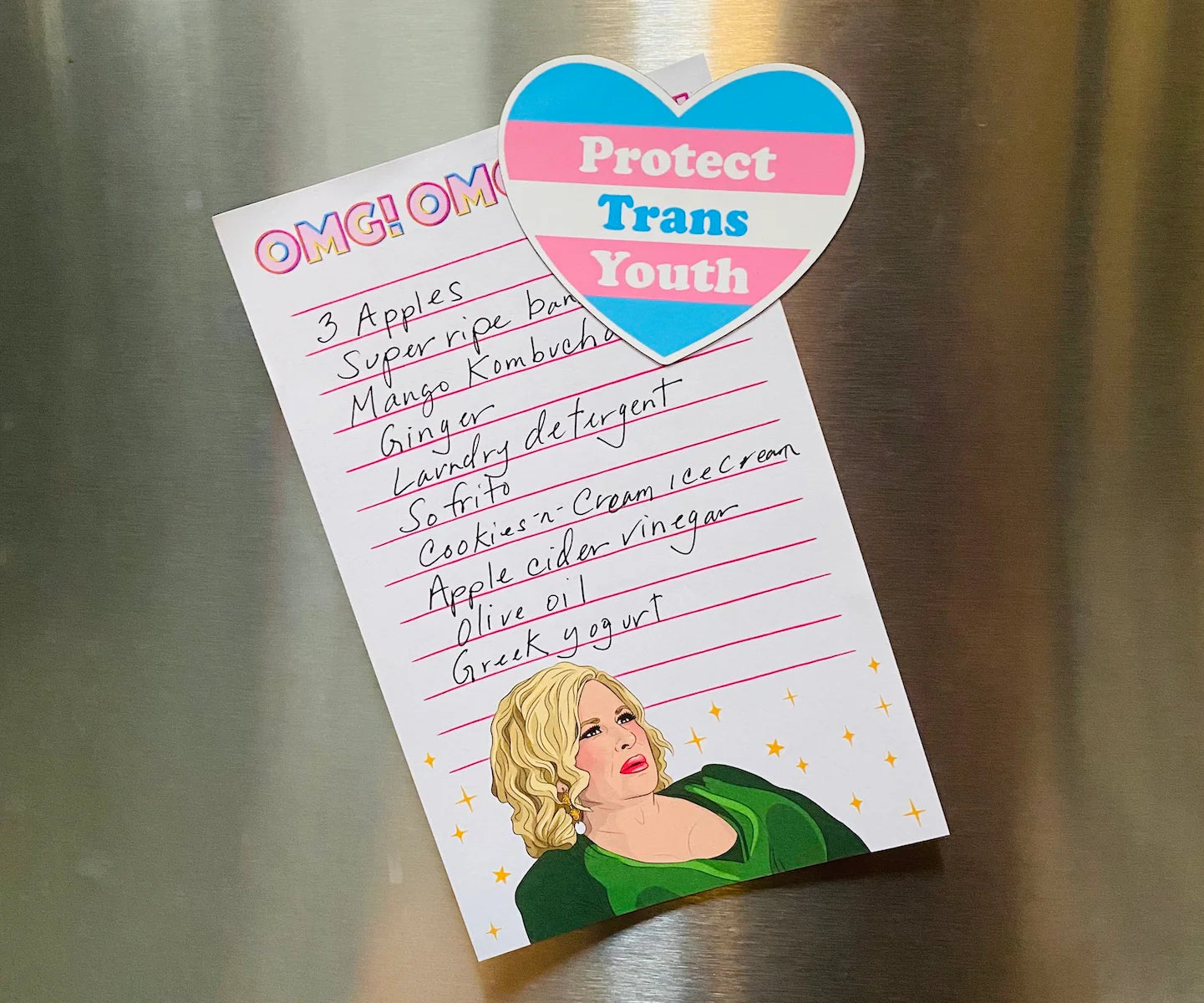 Die Cut Magnet - Protect Trans Youth