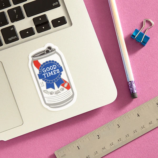 Die Cut Sticker - Good Times Beer