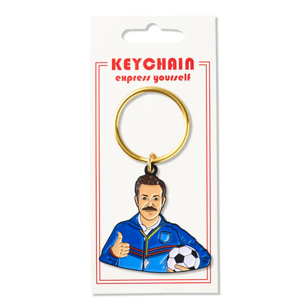 Keychain - Ted Soccer