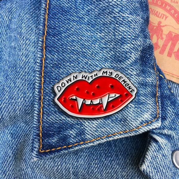 Pin - Down with my Demons