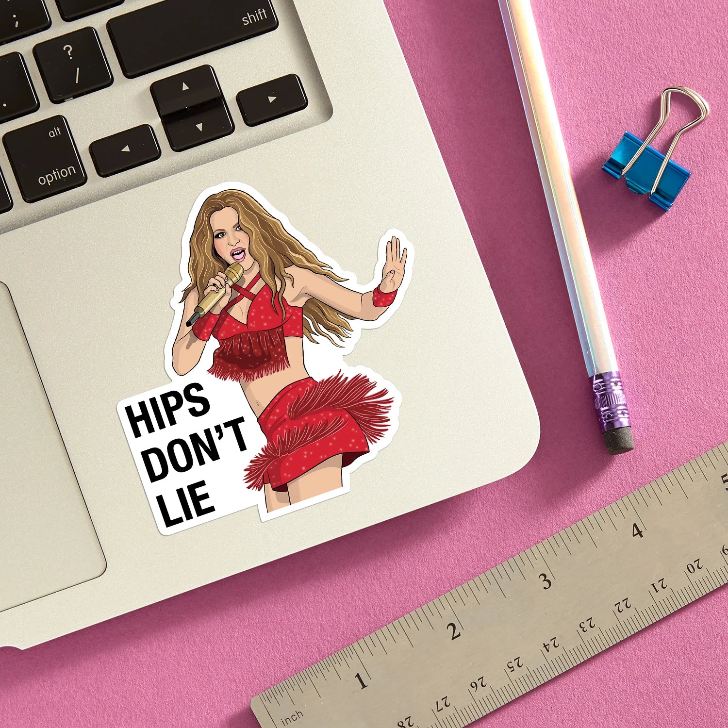 Die Cut Sticker - Hips Don't Lie