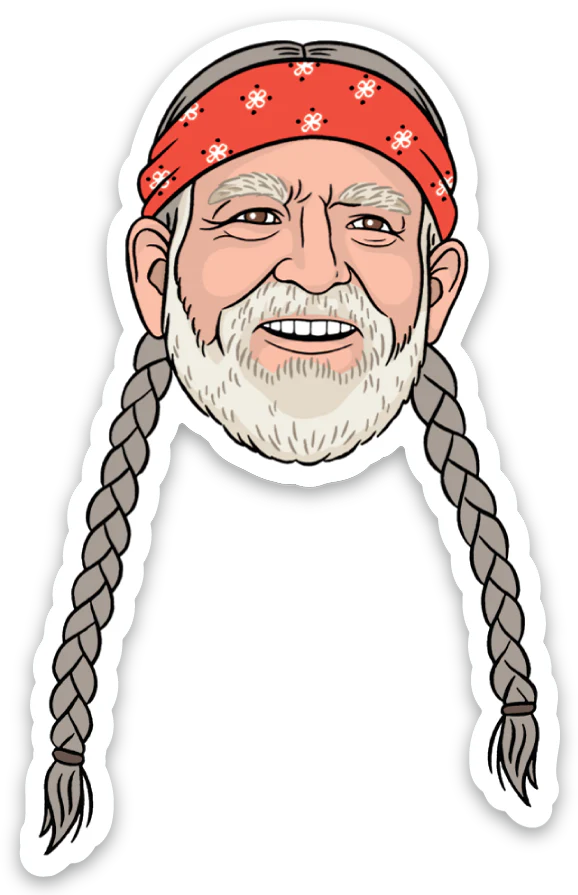 Die Cut Magnet - Willie