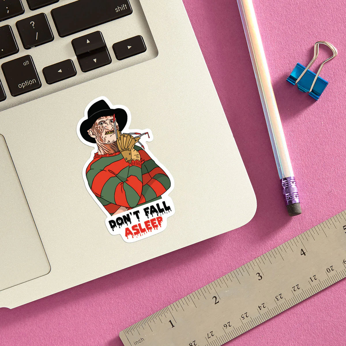 Die Cut Sticker - Don't Fall Asleep