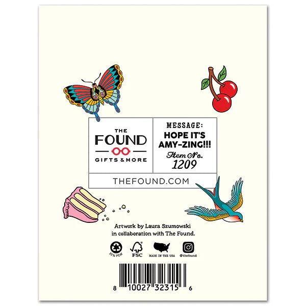 Amy-zing Birthday Card