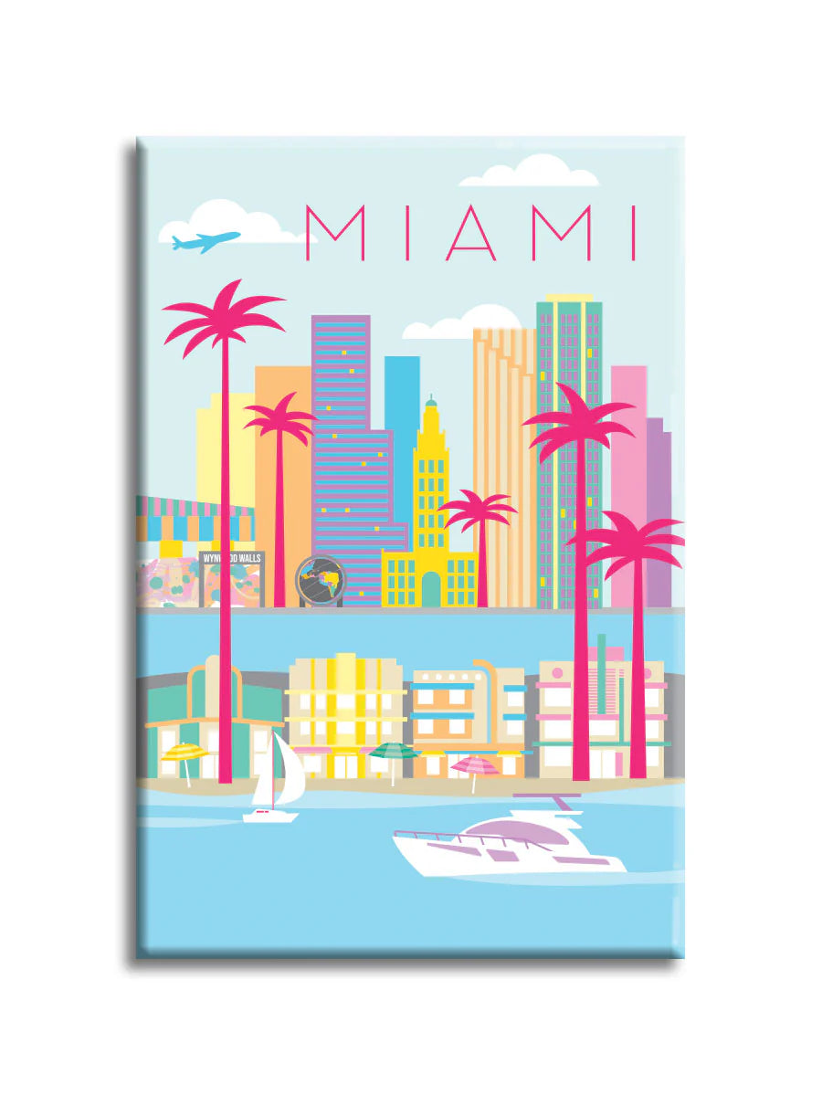 Magnet - Miami Skyline