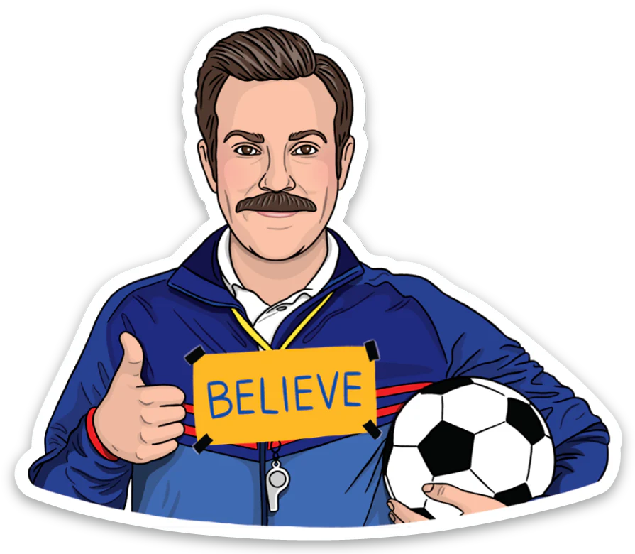 Die Cut Magnet - Ted Believe