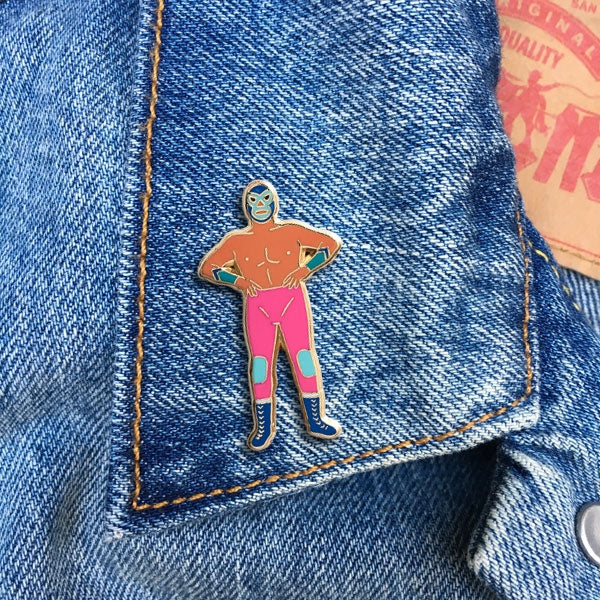Pin - Luchador