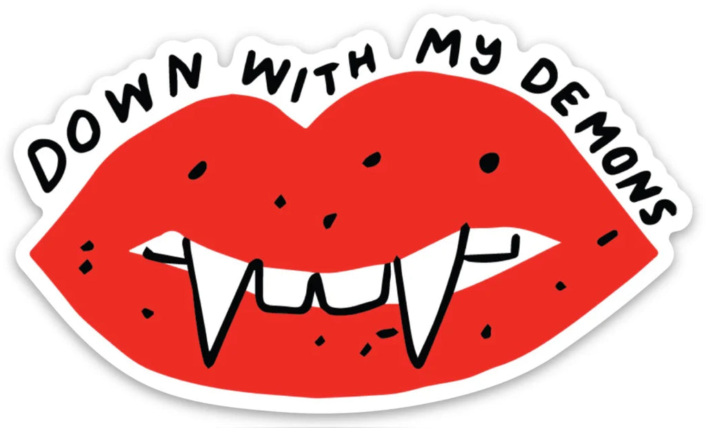 Die Cut Sticker - Down With my Demons