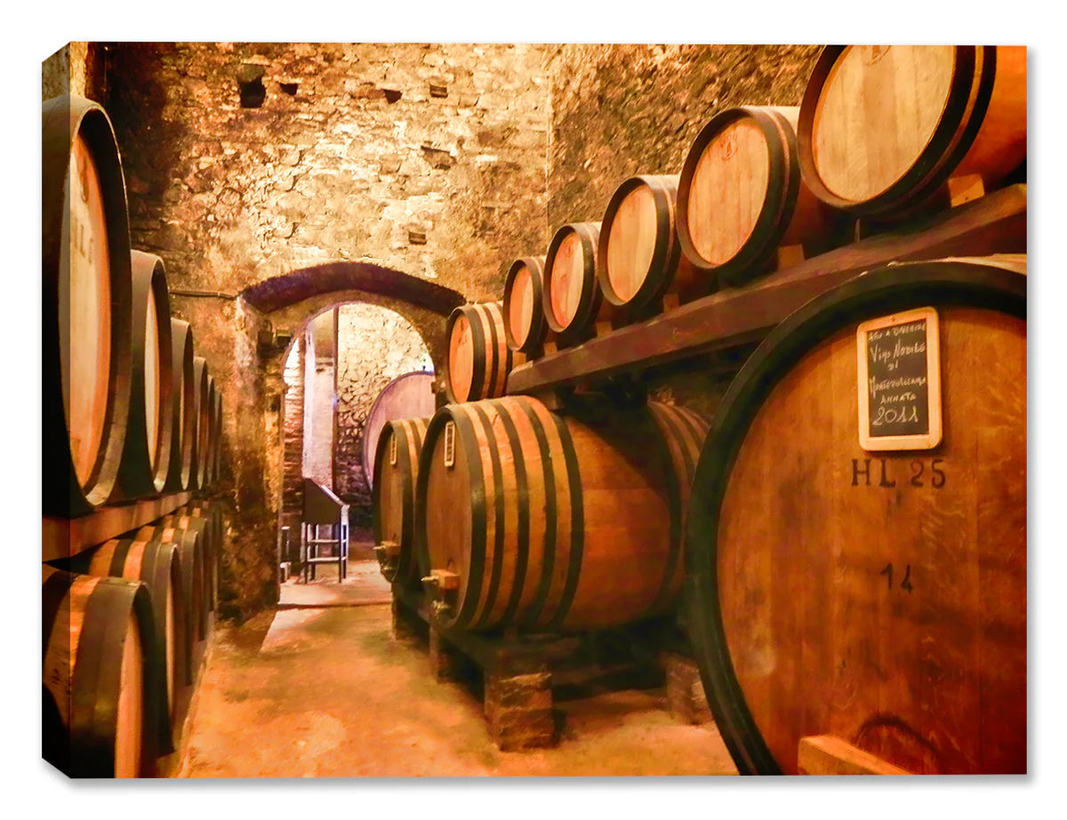 Italian Cellar - Indoor/Outdoor Art