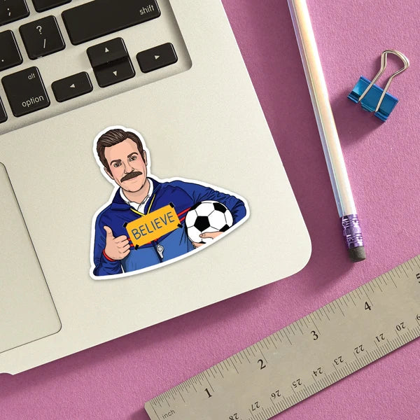 Die Cut Sticker - Ted Believe