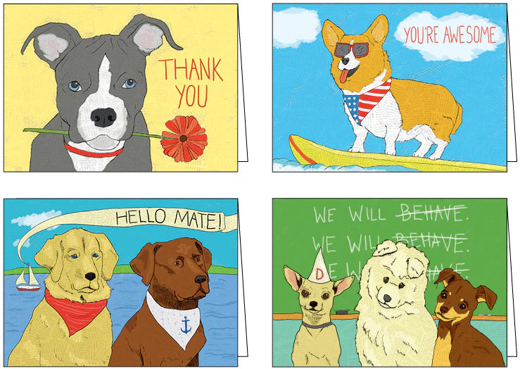 Fun Dogs To Love Set (8/box)