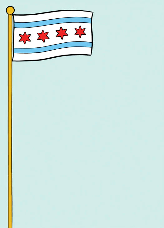 Chicago Flag (8/box)