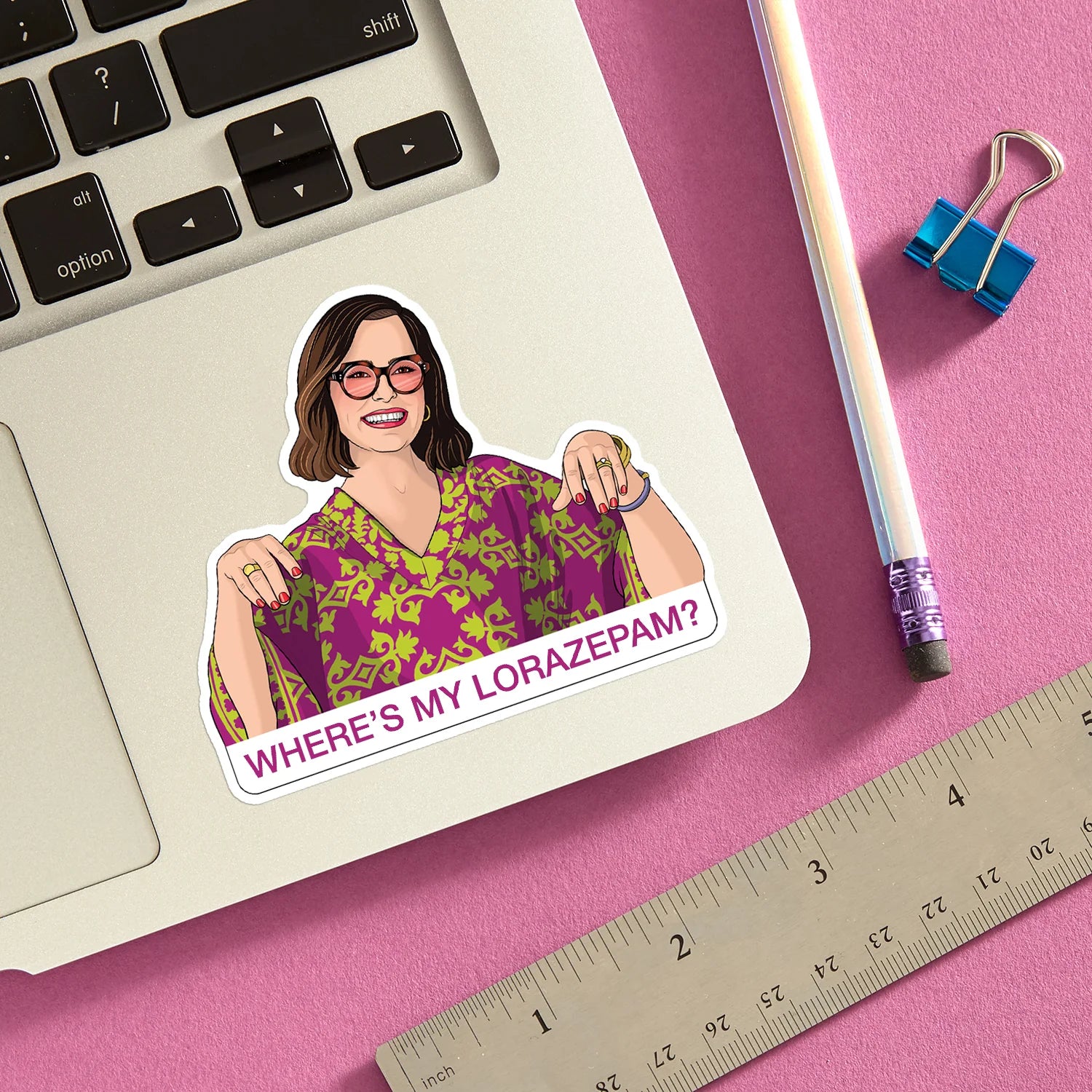 Die Cut Sticker - Where's My Lorazepam?
