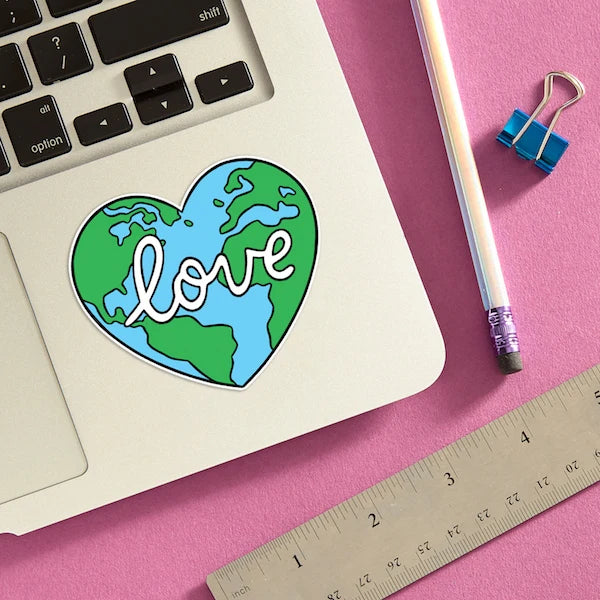 Die Cut Sticker - Love Earth