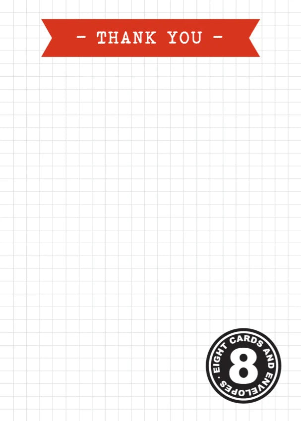 Thank You Banner + Grid (8 pack)