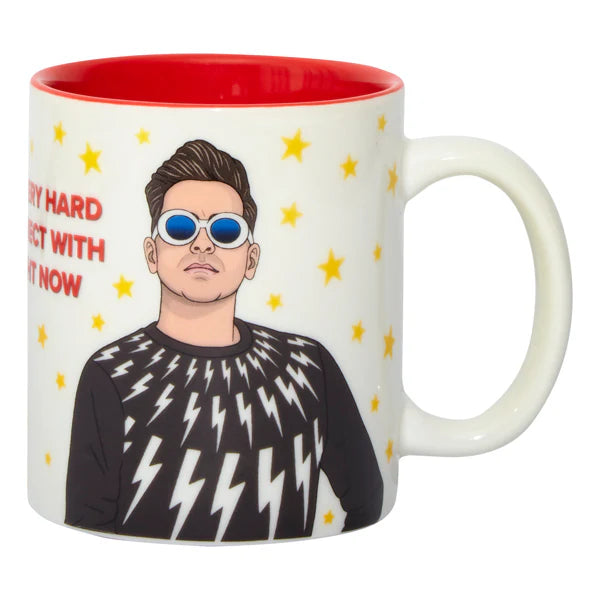 Coffee Mug: David Trying Hard Not To Connect