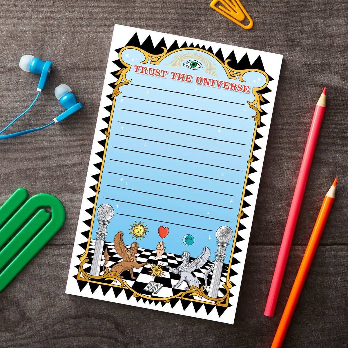 Notepad: Occult Trust the Universe