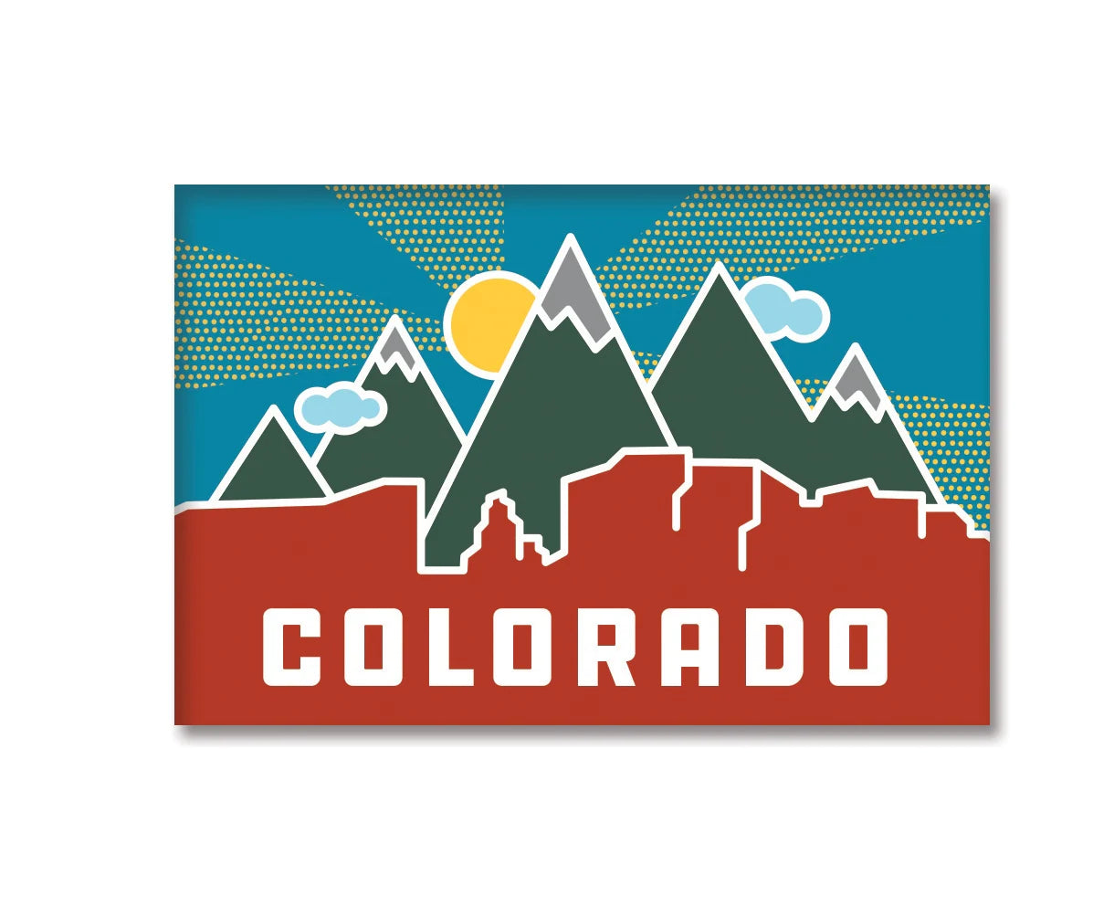 Magnet - Colorado Skyline