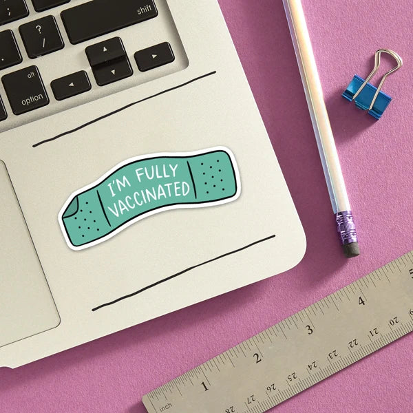 Die Cut Sticker - Vaccination Bandaid