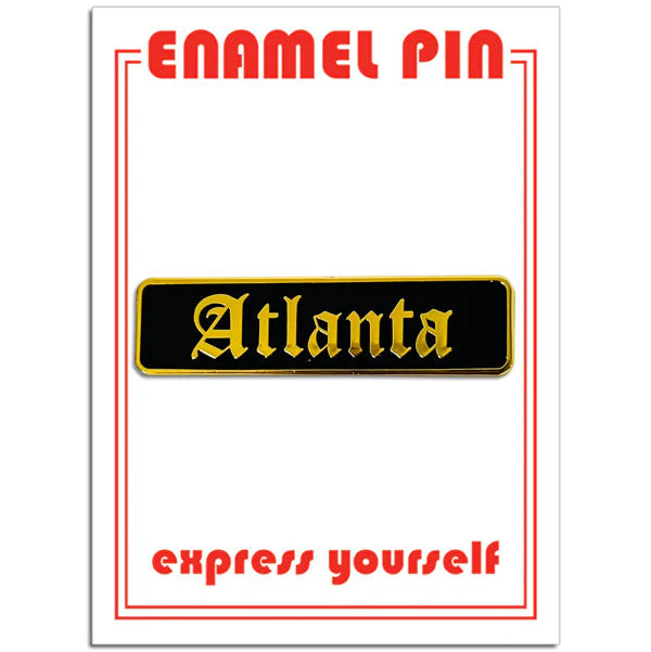 Pin - Atlanta (Old English)