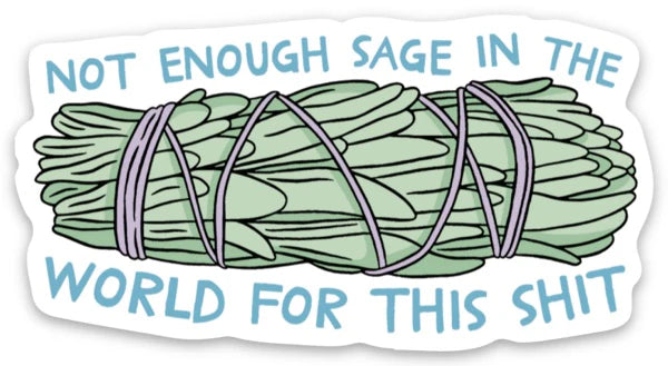 Die Cut Sticker - Sage
