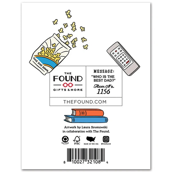 Jeopardy Who is The Best Dad? Father's Day Card