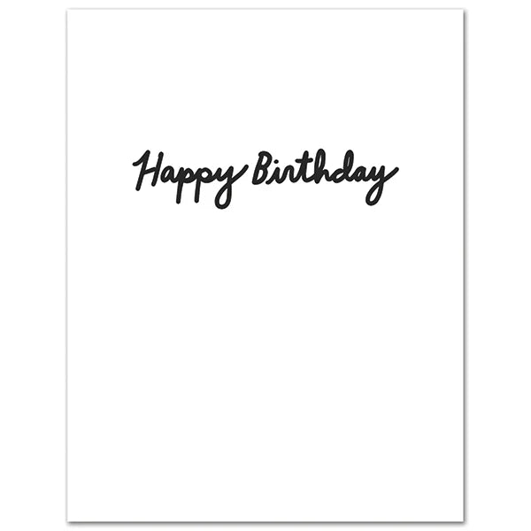 Boobs You're Perfect Happy Birthday