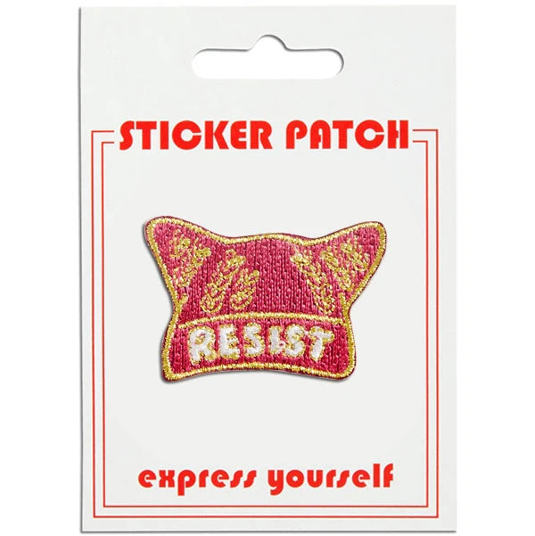 Sticker Patch - Pussy Hat "Resist"