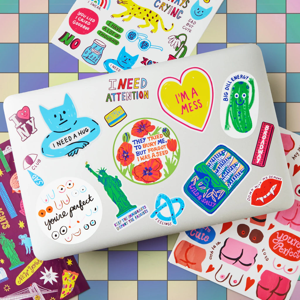 Sticker Sheet - Mixed Emotions