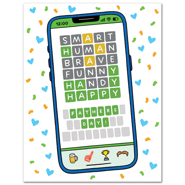 Brain Games Father's Day Card