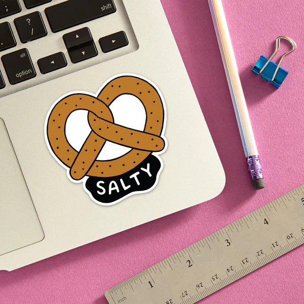 Die Cut Sticker - Salty Pretzel