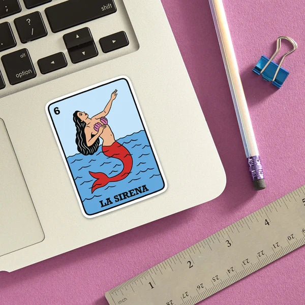 Die Cut Sticker - La Sirena