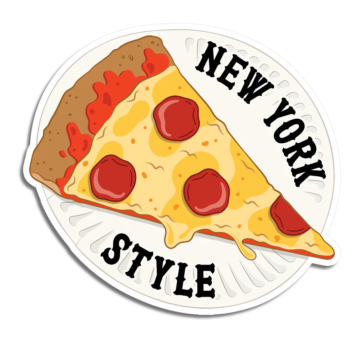 Die Cut Sticker - NYC New York Style Pizza Slice