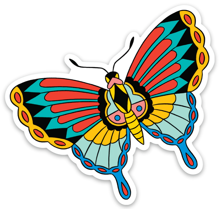 Die Cut Sticker - Butterfly
