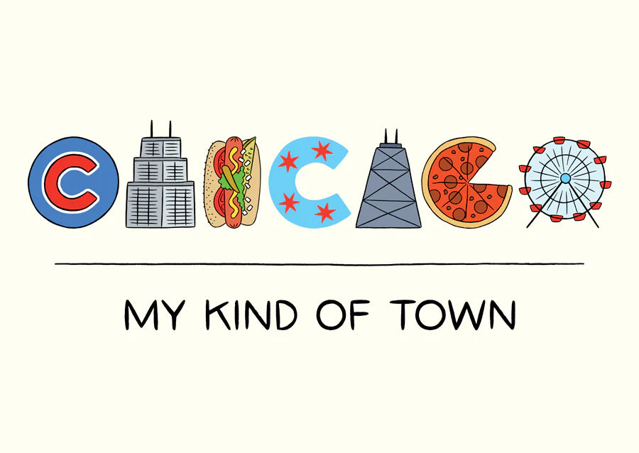 Postcard - Chicago Icons