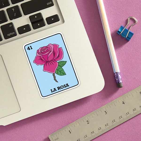 Die Cut Sticker - La Rosa
