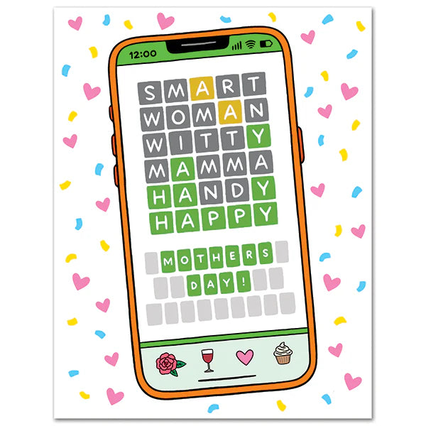 Brain Games Mother's Day Card