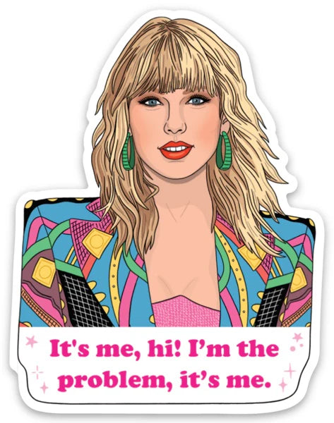 Die Cut Sticker - TS It's Me, Hi!