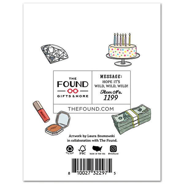 Rihanna Birthday Card