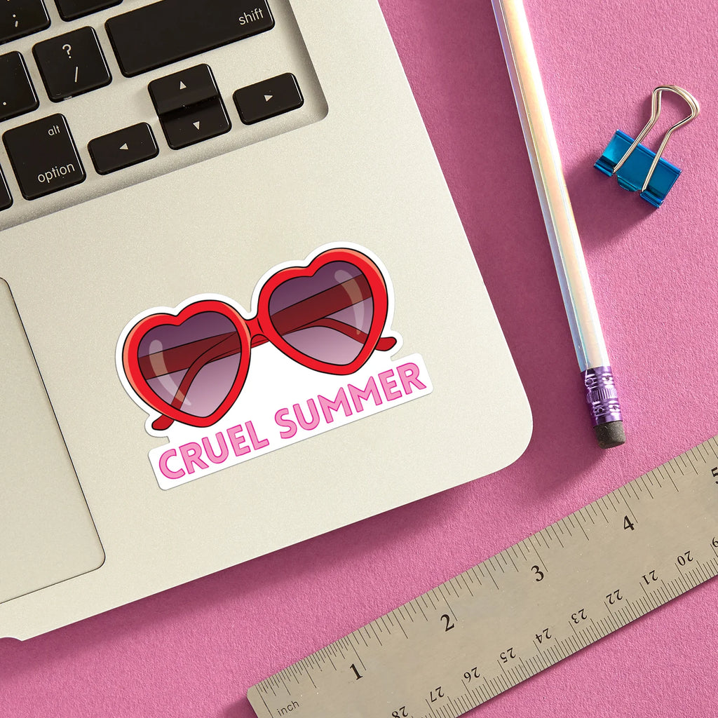 Die Cut Sticker - TS Cruel Summer Sunglasses