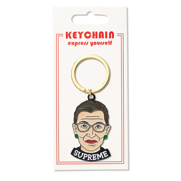 Keychain - Ruth Bader Ginsburg RBG