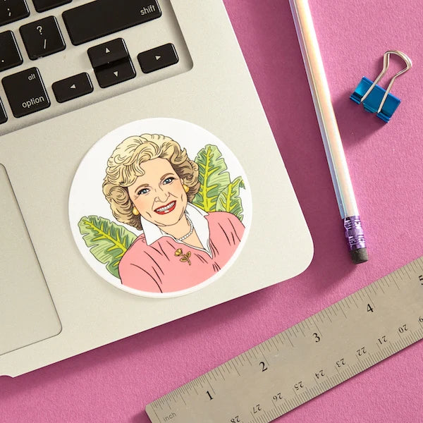 Die Cut Sticker - Betty White